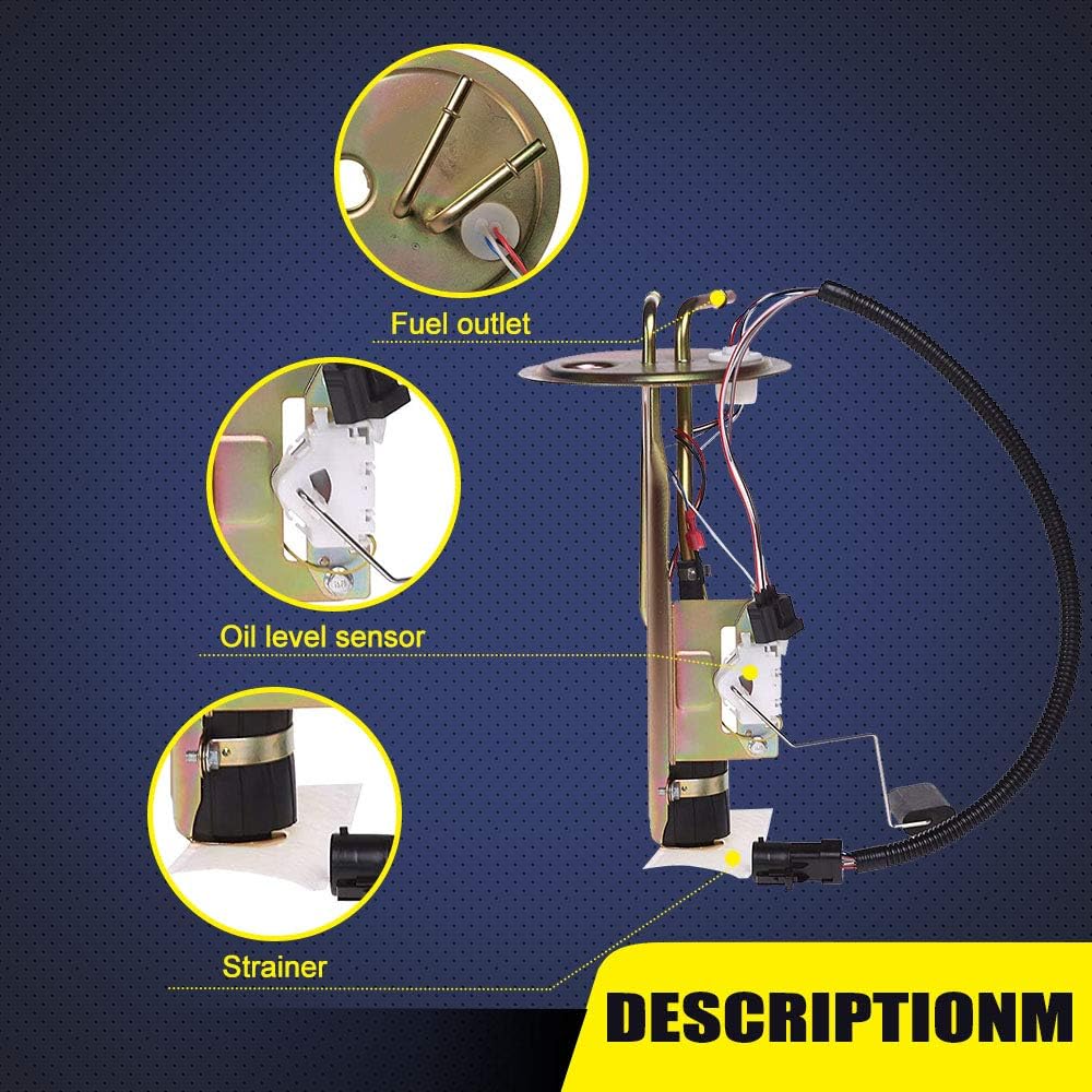 FP2298S - Fuel Pump Module Assembly E2298S fits 1999-2002 FORD EXPEDITION (w/Standard Suspension; RWD)