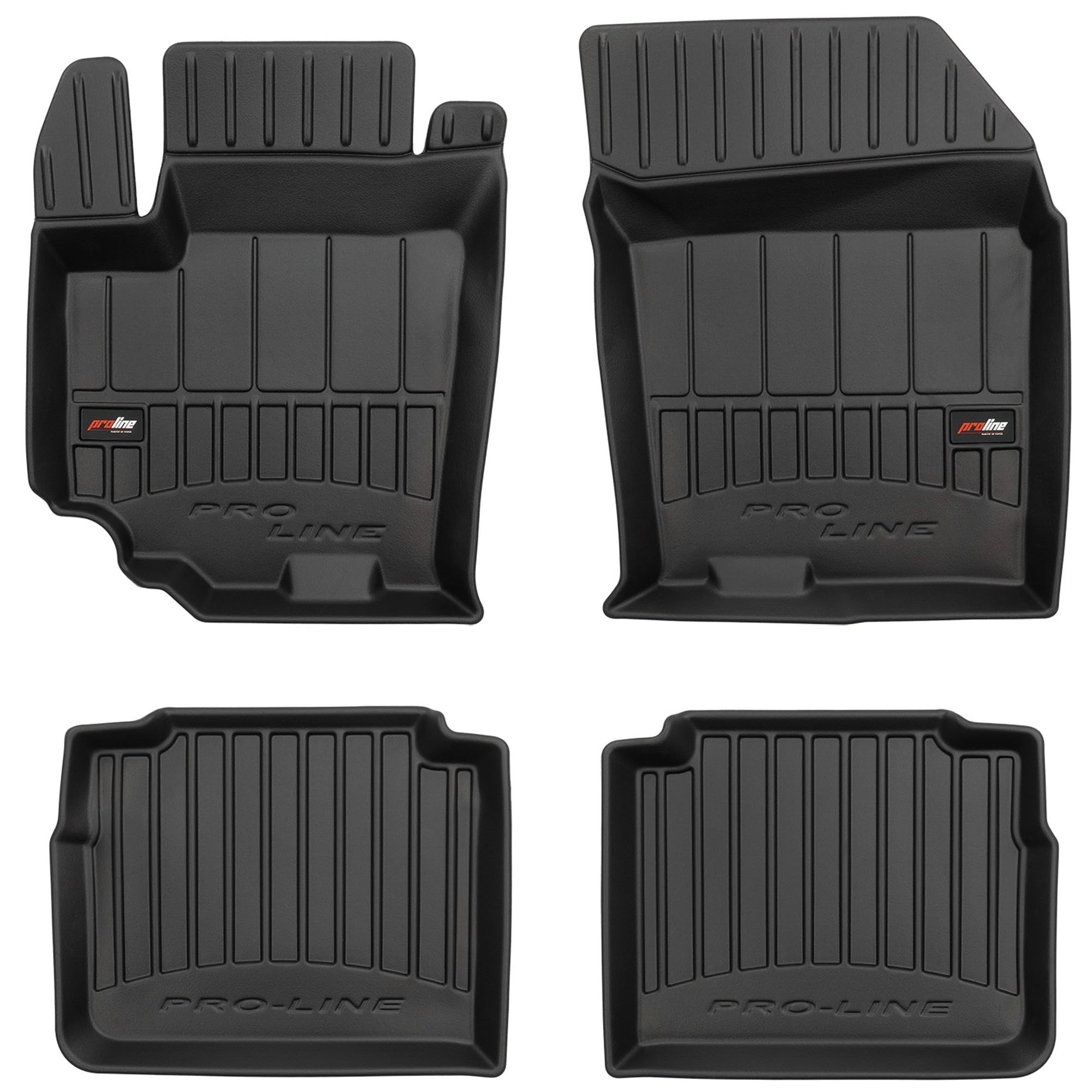 MOTOS Alfombrillas de Goma para Suzuki SX4 S-Cross Desde 2016 Mejore la Comodidad de Sus Viajes con la Alfombra Antideslizante Car 3D- Alfombrillas de Coche para Varias Estaciones
