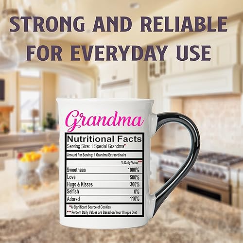 Miniatura 8 de Cottage Creek Taza grande para abuela, taza de café de cerámica de 16 onzas, regalos para abuela