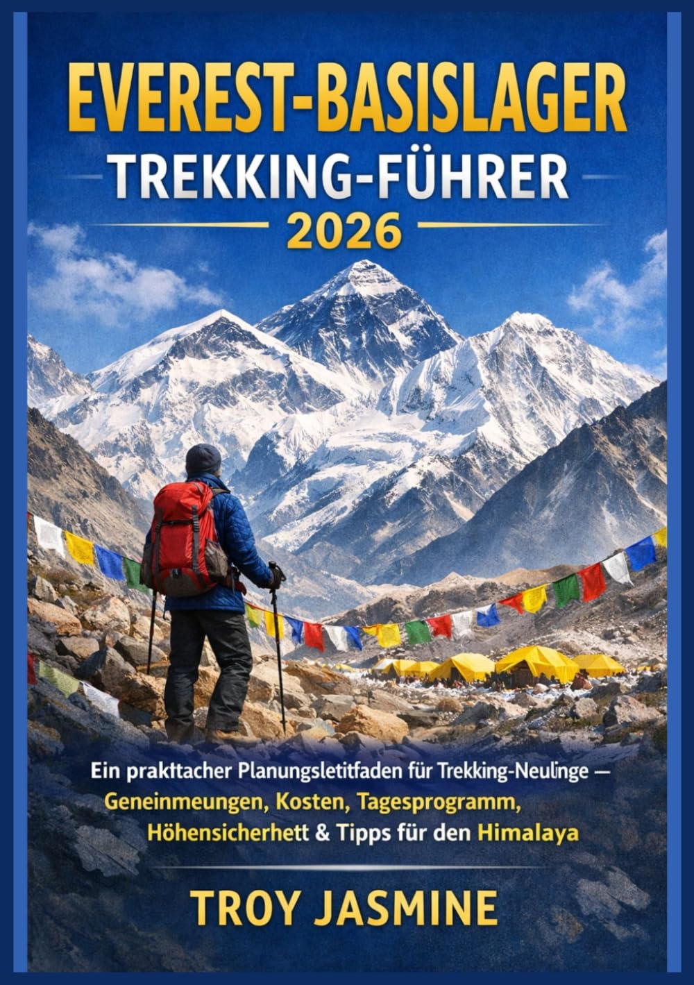 EVEREST-BASISLAGER TREKKING-FÜHRER 2026: Ein praktischer Planungsleitfaden für Trekking-Neulinge – Genehmigungen, Kosten, Tagesprogramm, ... für den Troy Jasmine Nationalpark)
