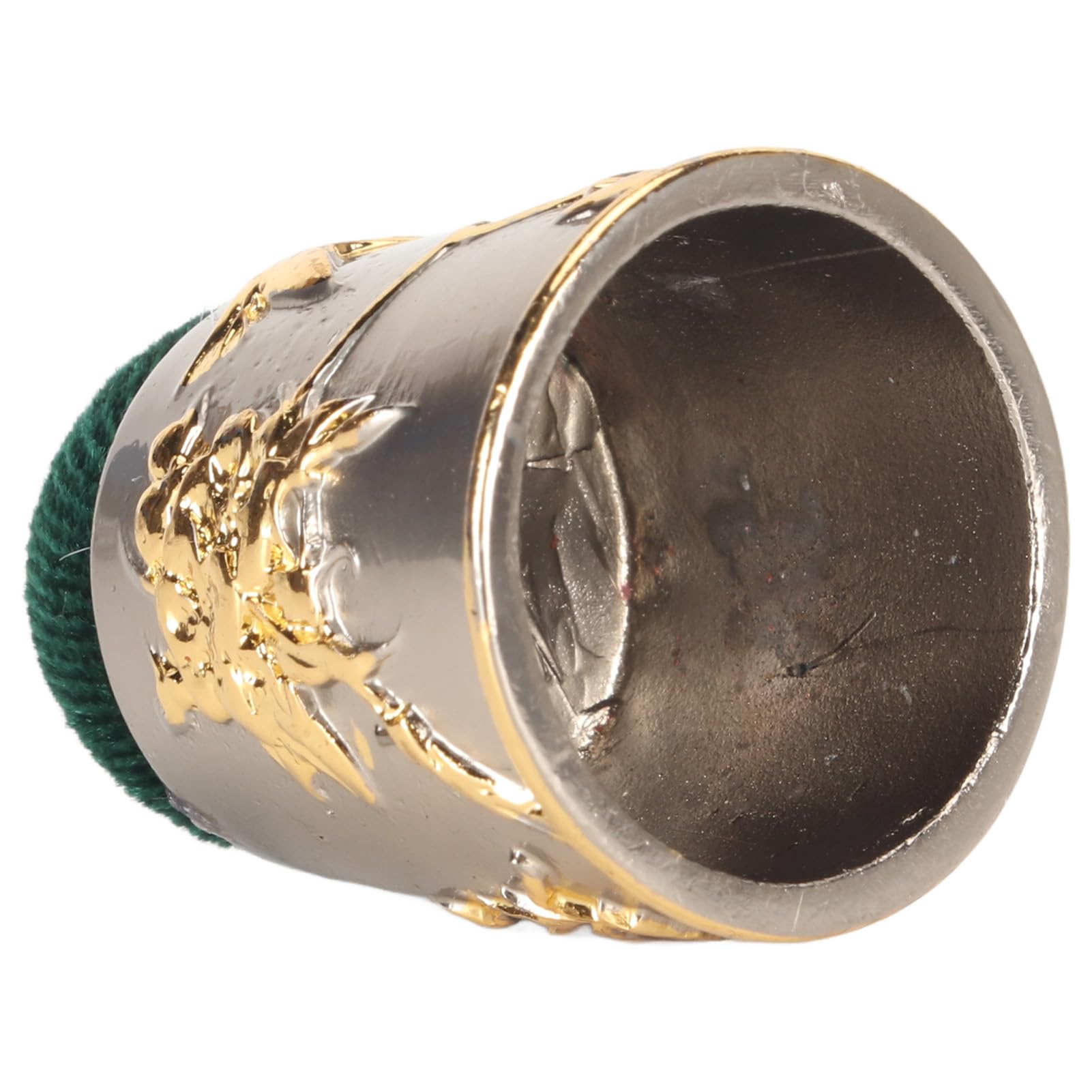 Sewing Pin Cushion Round Zinc Alloy Base Retro Style Pleuche Fabric Needle Pincushion Hold Needles Push Pins Sewing DIY