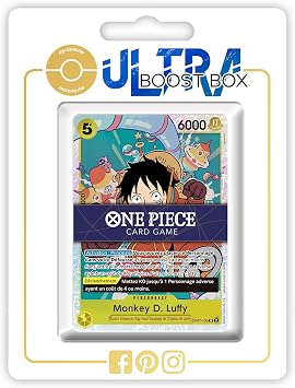 Monkey D. Luffy OP07-109 Super Rare - my-booster X One Piece The Best Vol.2 (PRB-02) - Box of 10 One Piece French Cards