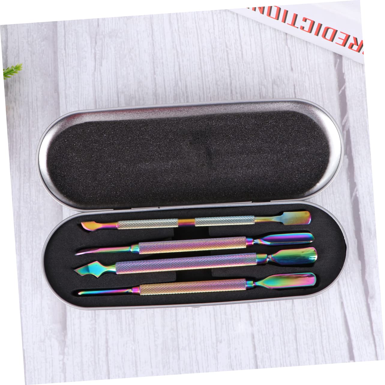 NOLITOY Nail Tools for Nail Art Set Cuticle Pusher Remover and Cutter Easy Use Manicure Tools