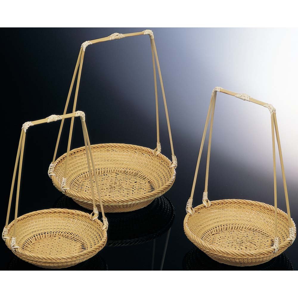 Amazon.co.jp: 山下工芸(Yamasita craft) 白竹まわし篭手付 大