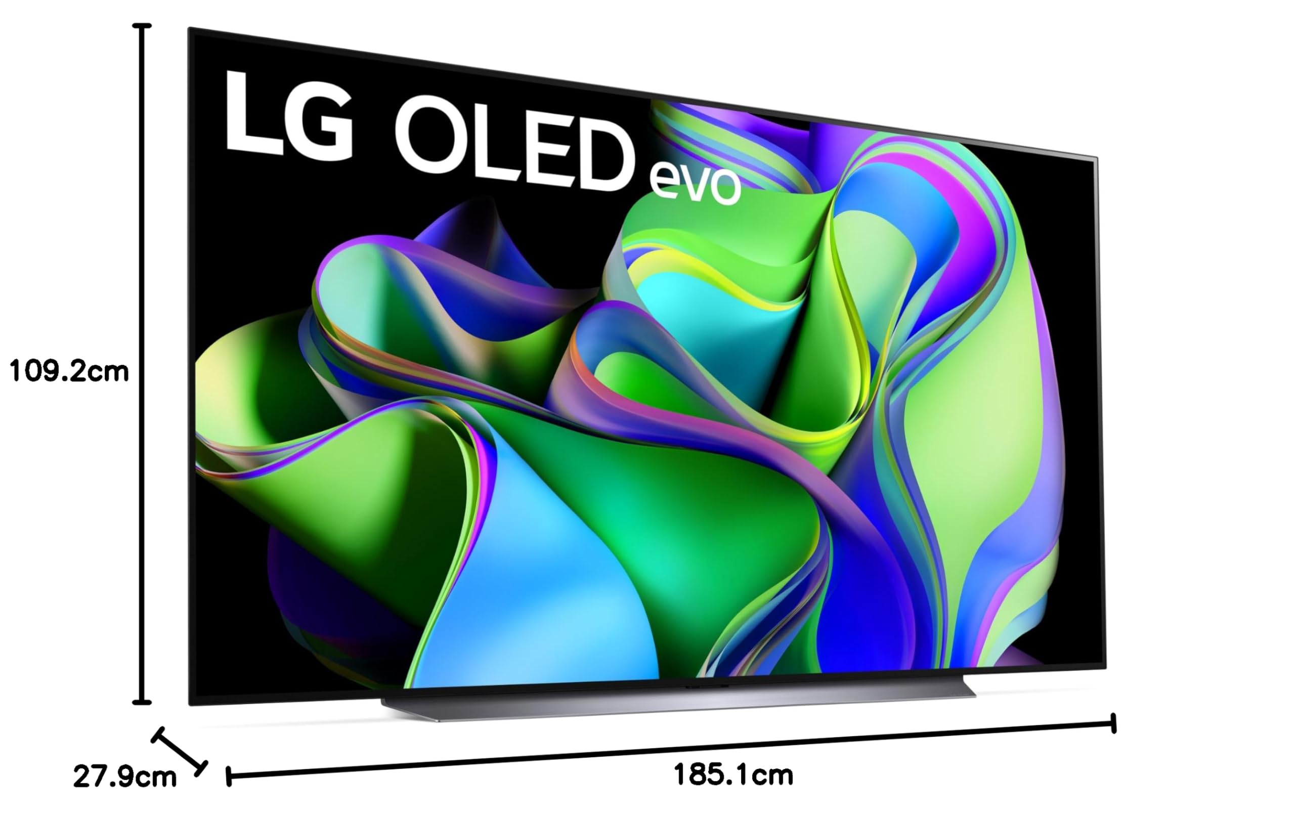 LG OLED 83 Inch Smart TV 4K OLED Black - Dettaglio