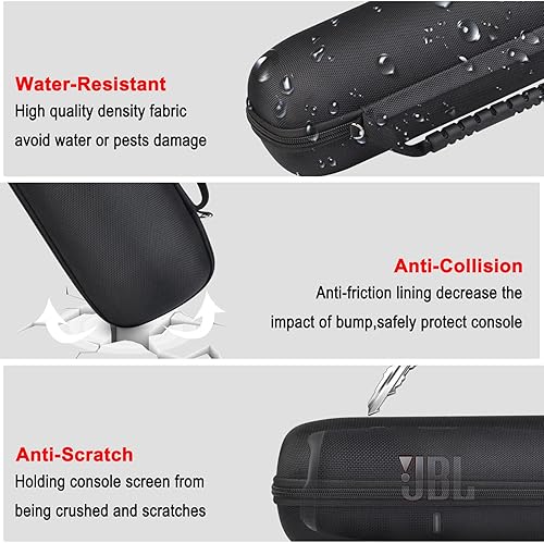 Miniatura 3 de Hisewen Funda rígida de viaje para JBL Charge 4JBL Charge 5, funda protectora para altavoz Bluetooth inalámbrico JBL Charge45.