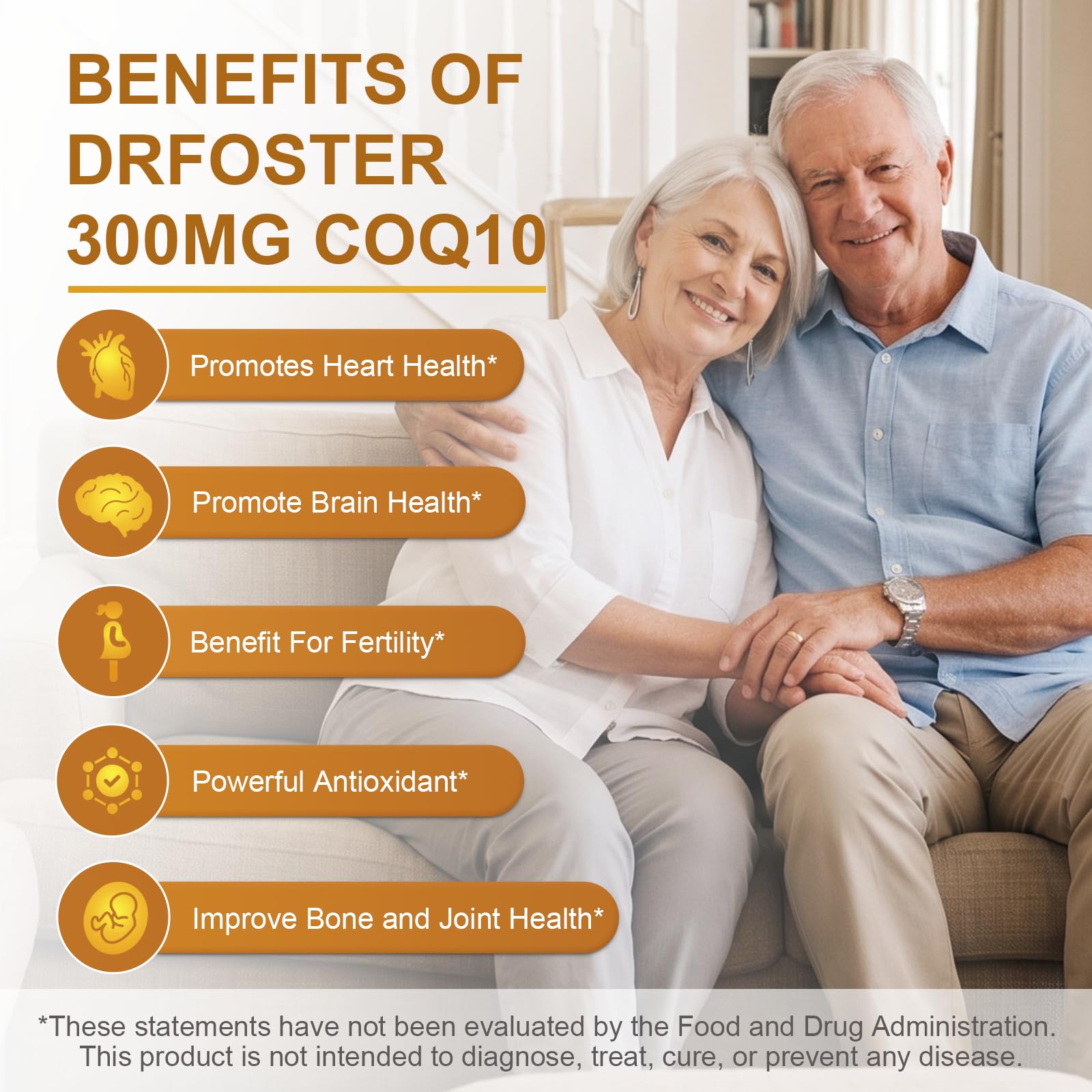 DRFOSTER CoQ10 300mg Softgels, Omega 3-6-9 & PQQ & MCTs, 120 Softgels — Amazon image 2