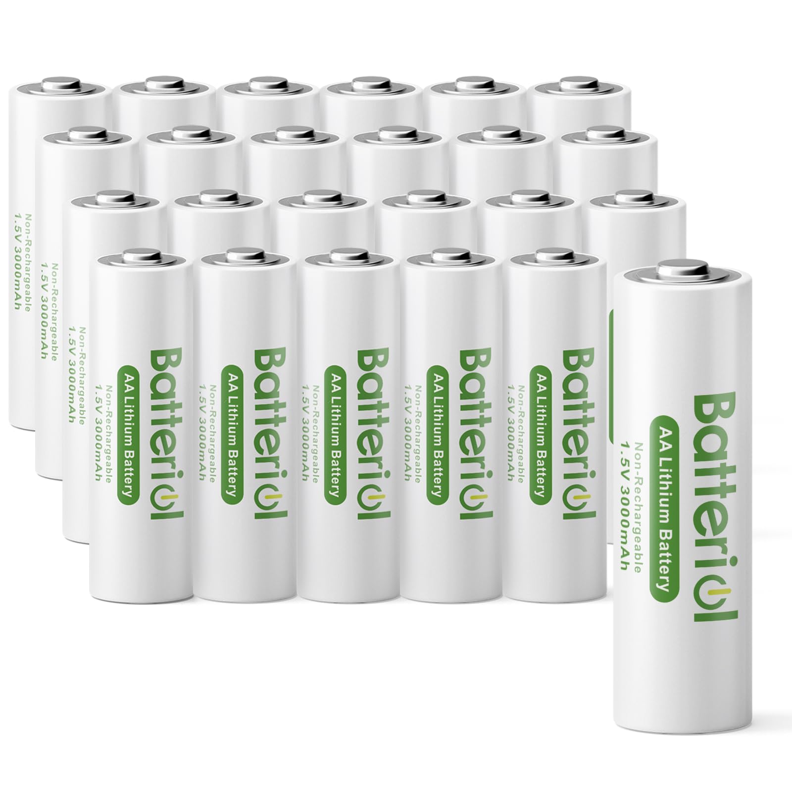Lithium Batteries AA, Double A Battery for Blink Camera(24 Pack)