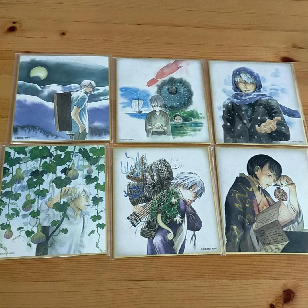 蟲師 推しちゃれ 色紙 コンプセット｜本・雑誌・漫画