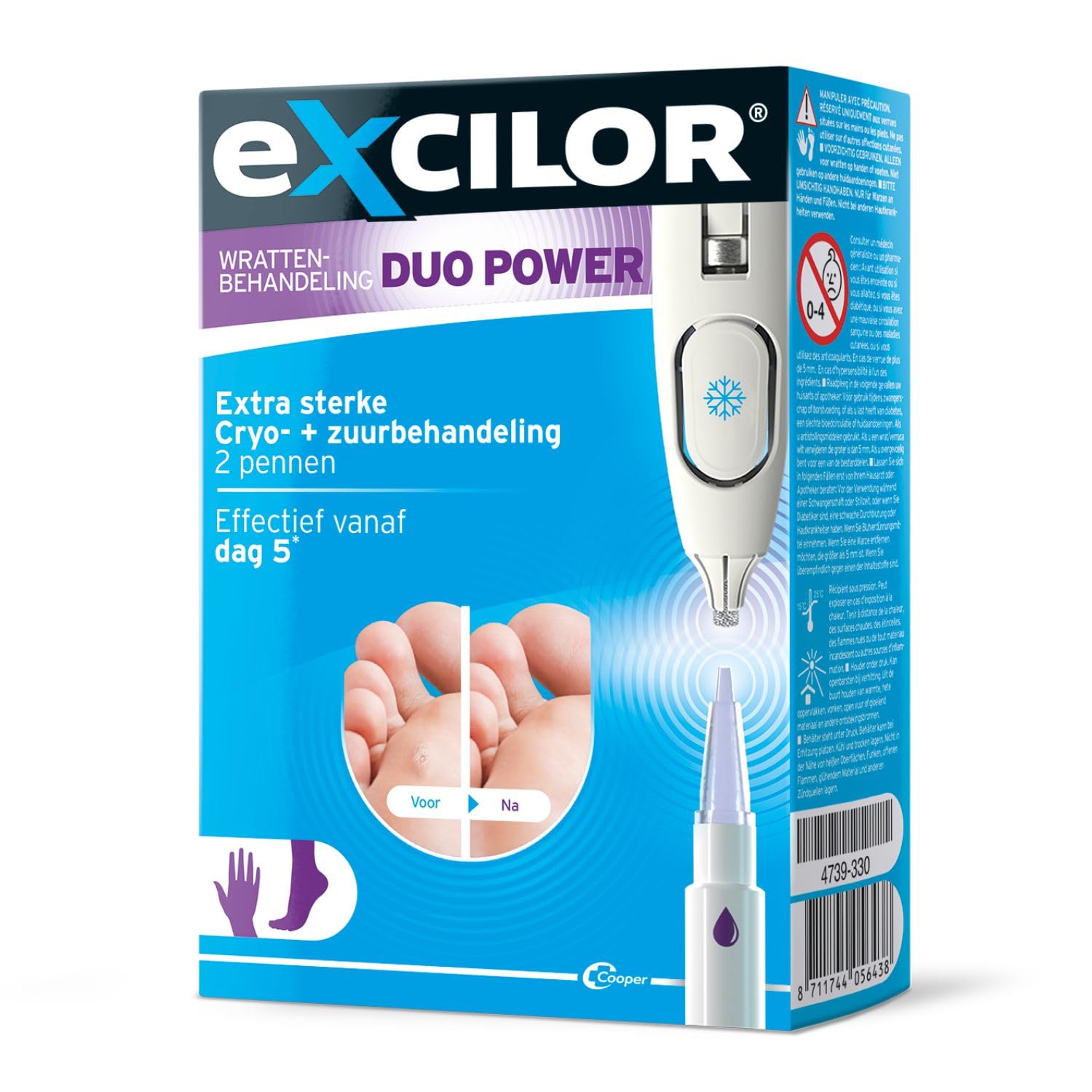 Excilor - Traitement extra fort des verrues des pieds et des mains