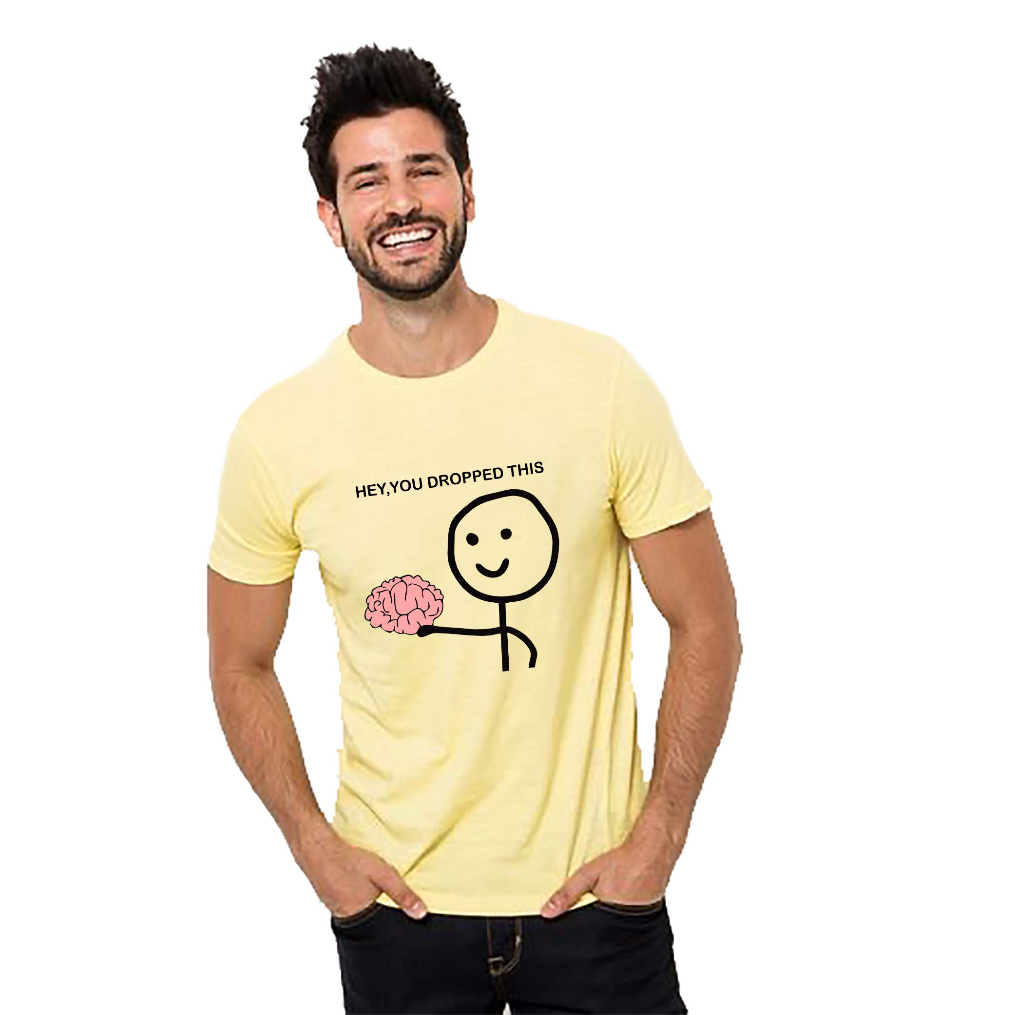 Regular Fit Round Neck Halfsleeve Funny Meme Unique Oversize Tshirt