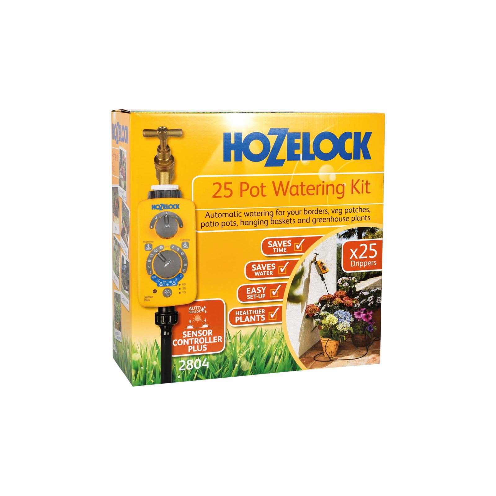 Hozelock - Kit Micro irrigazione, 15 vasi