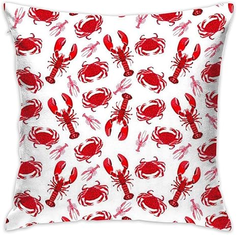 Amazon ザリガニは家のソファーの寝具のソファ45 X 45 Cmのための装飾的な枕カバーを印刷しました 枕カバー ピローケース オンライン通販
