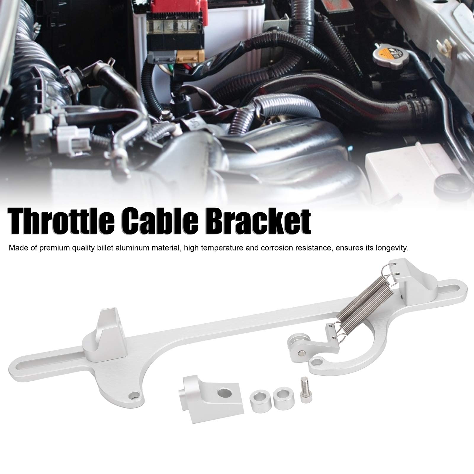 Throttle Cable Brackets - CABLE KEYWORD - 4150 HP Carburetor Model - In Stock Filter Options - Vendor In Stock Filter Options - Free Shipping On Orders Over $109 At Summit Racing - Foto 8