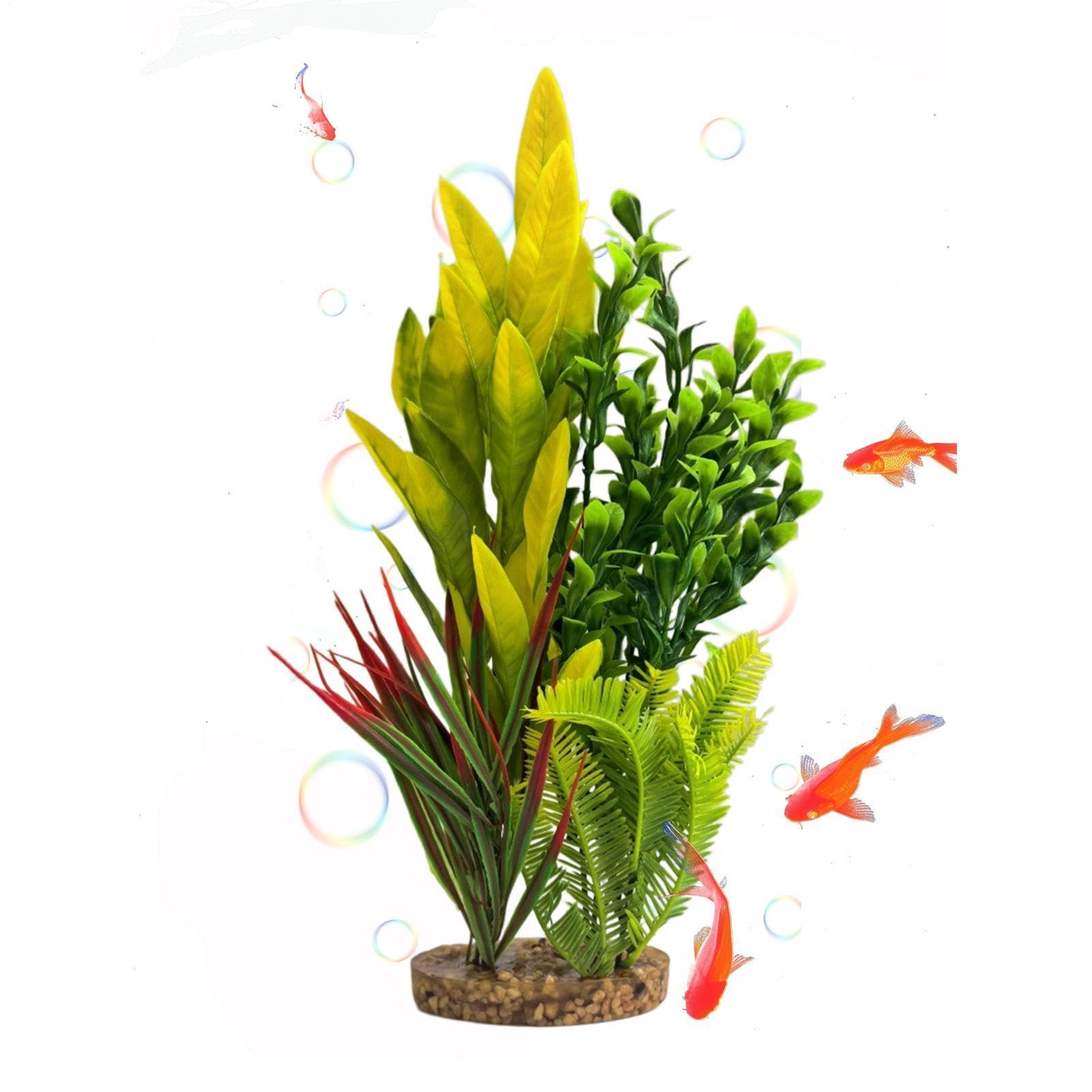 Plantas Artificiales para Acuario Decoración De Tanque De Camarones | De Plantas Para Pecera para Criadores, Aficionados, Principiantes, Hogar, Oficina, Restaurante, Hotel, Sala de Reuniones