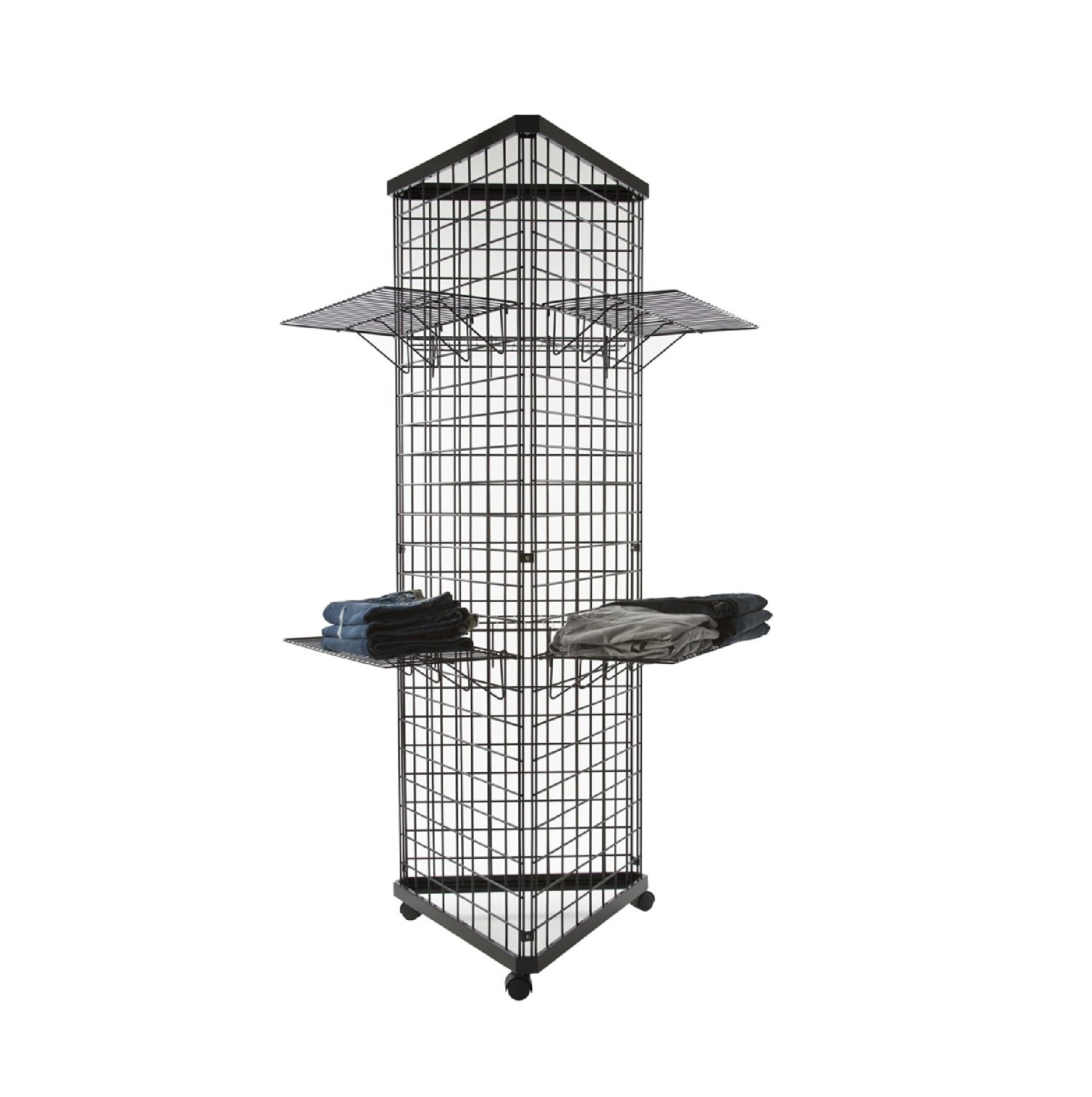 Snapklik.com : Grid Base Stand, Triangle Rolling Base For Grid Panels ...