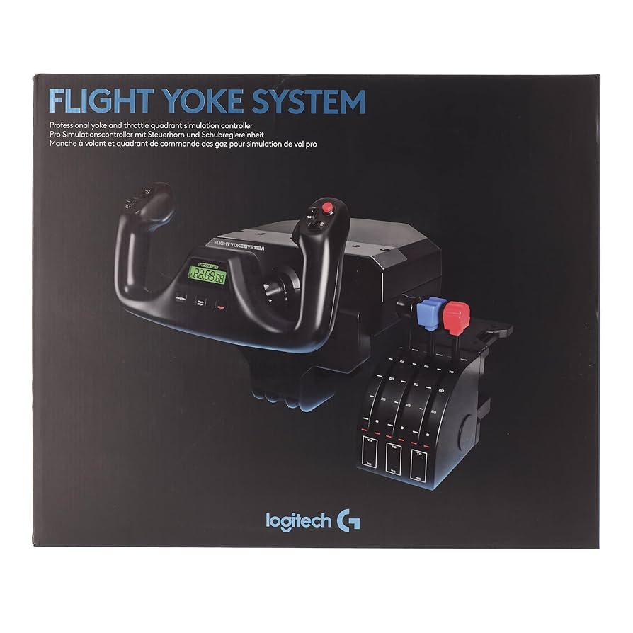 Amazon.co.jp: Logitech G Saitek Pro Flight Yoke System : ゲーム