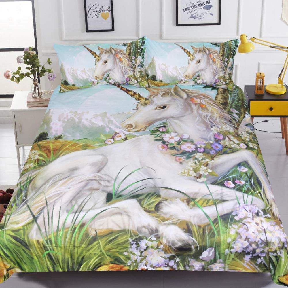 Housse de couette de style ethnique avec impression photo haute définition durable