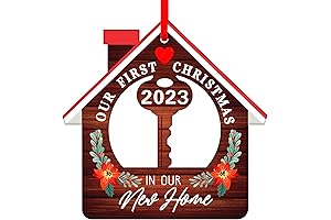 Our First Christmas in Our New Home Christmas Tree Ornament 2023