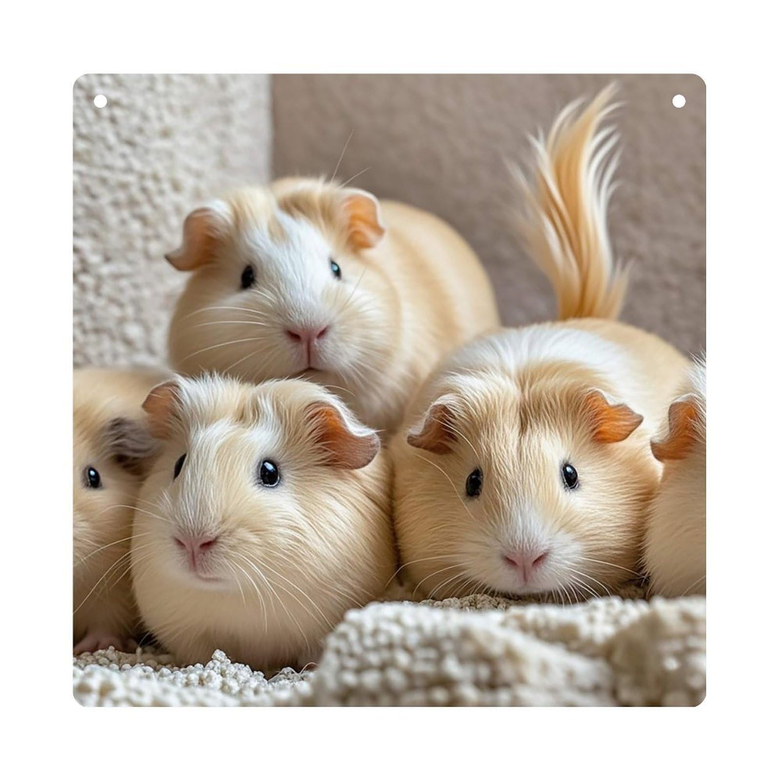 Guinea Pigs Hanging Ornament Wall Decor Pendant