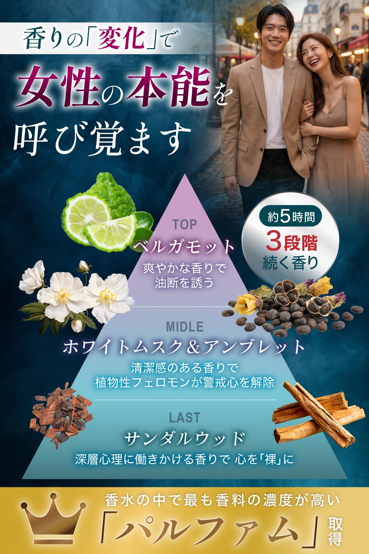 Amazon | 【W監修：脳科学×Youtuber】練り香水 メンズ 人気ランキング