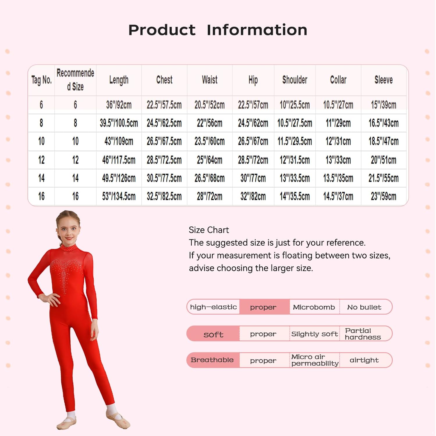 Girls Figure Skating Unitards Shiny Rhinestone Long Sleeve Keyhole Back Gymnastics Leotard for Performance