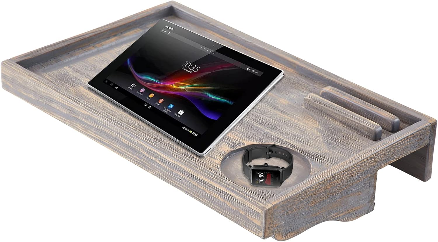 Vesuna Bedside Tray Table, Bunk Bed Shelf, Floating