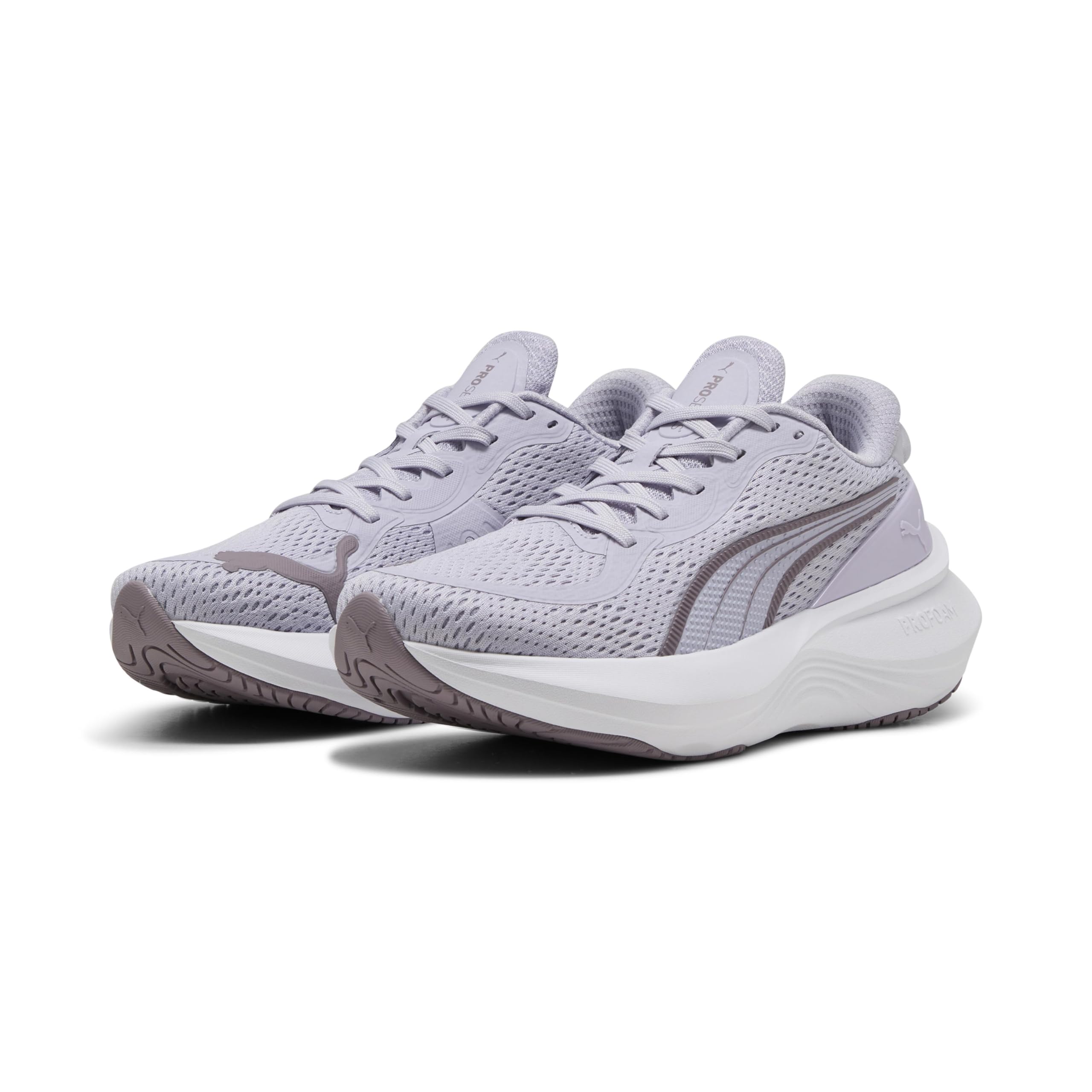PUMA Scend Pro 2 Road Running Shoe Unisex, Lilac Crush-Plum Jam, 8
