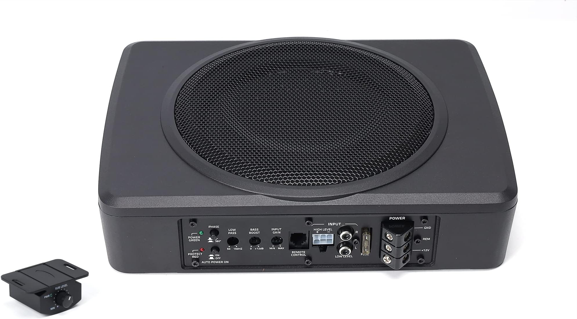 PLINIUS Slim subwoofer underseat with amp Active Powered