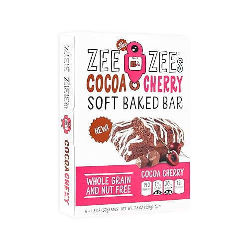 Miniatura 6 de Zee Zees Paquete variado de barras horneadas suaves, sin nueces, grano entero, sabor natural, 1.3 onzas, paquete de 30