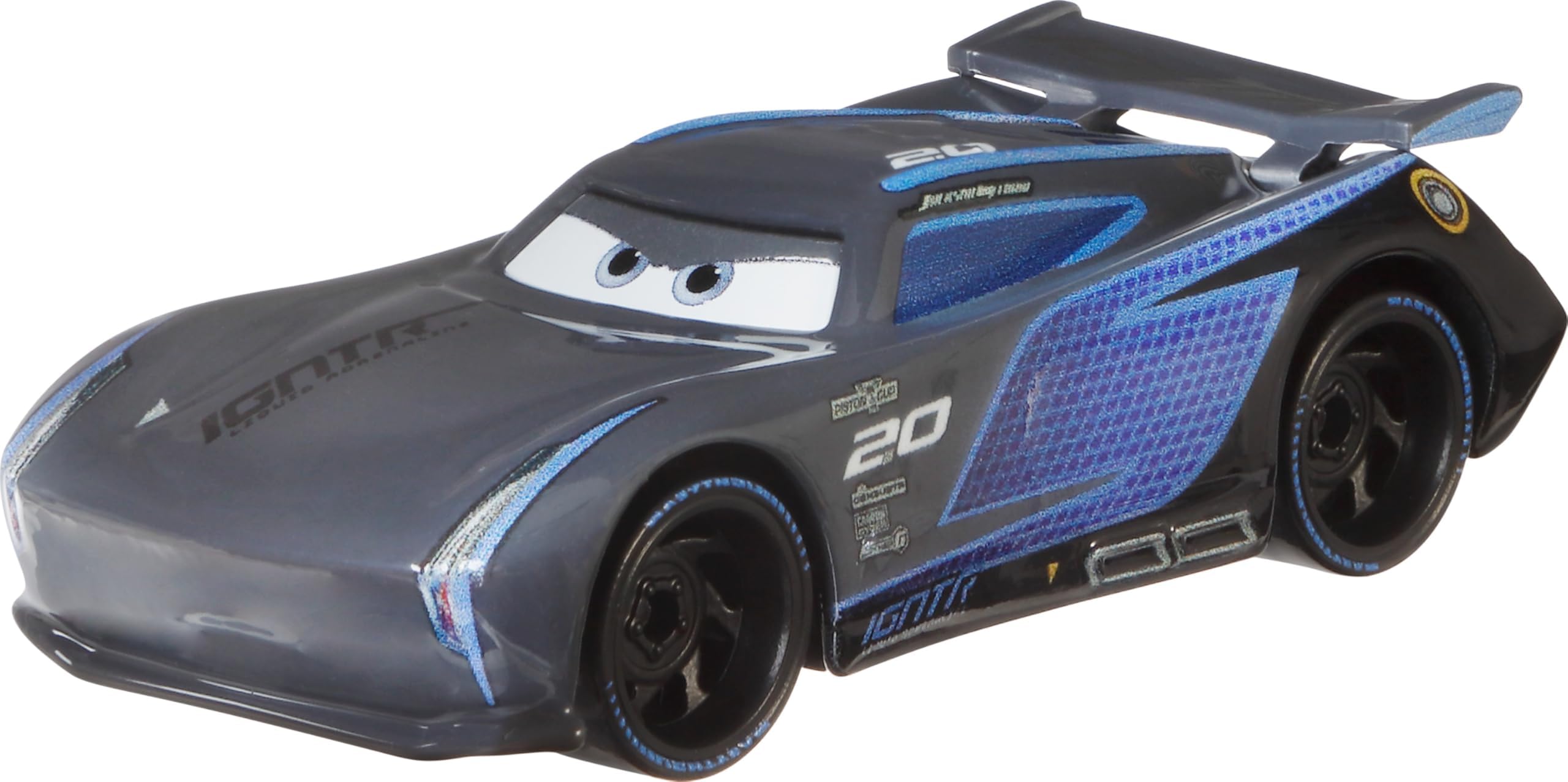 Disney Pixar Cars 3 Jackson Storm Metal Die Cast Vehicle-Blue/Black