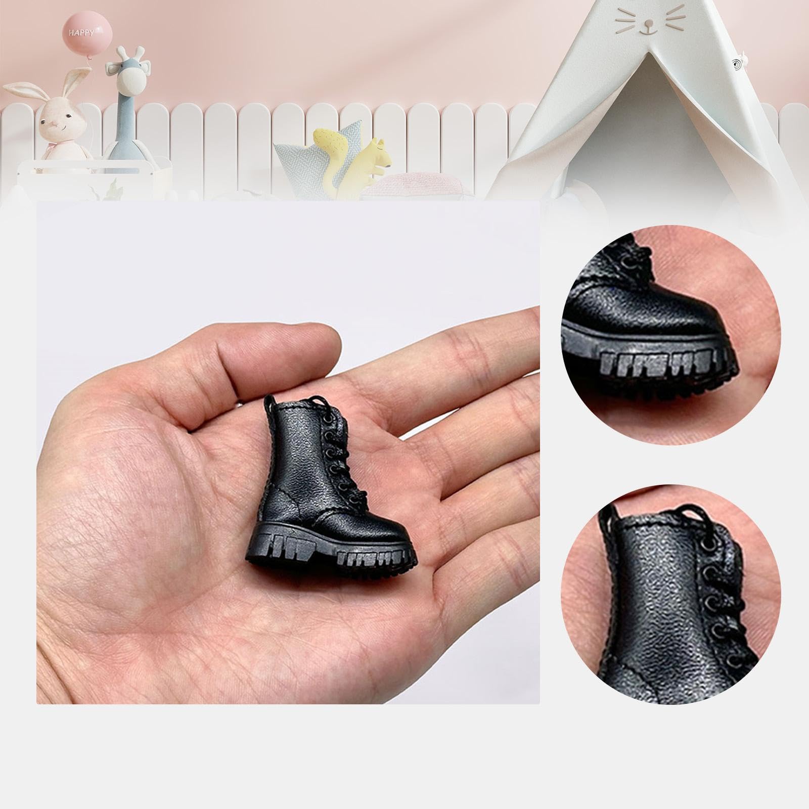 Schuhe für Puppen Im Maßstab 1:6 (30 cm Große Figuren), Accessoires für Mädchen