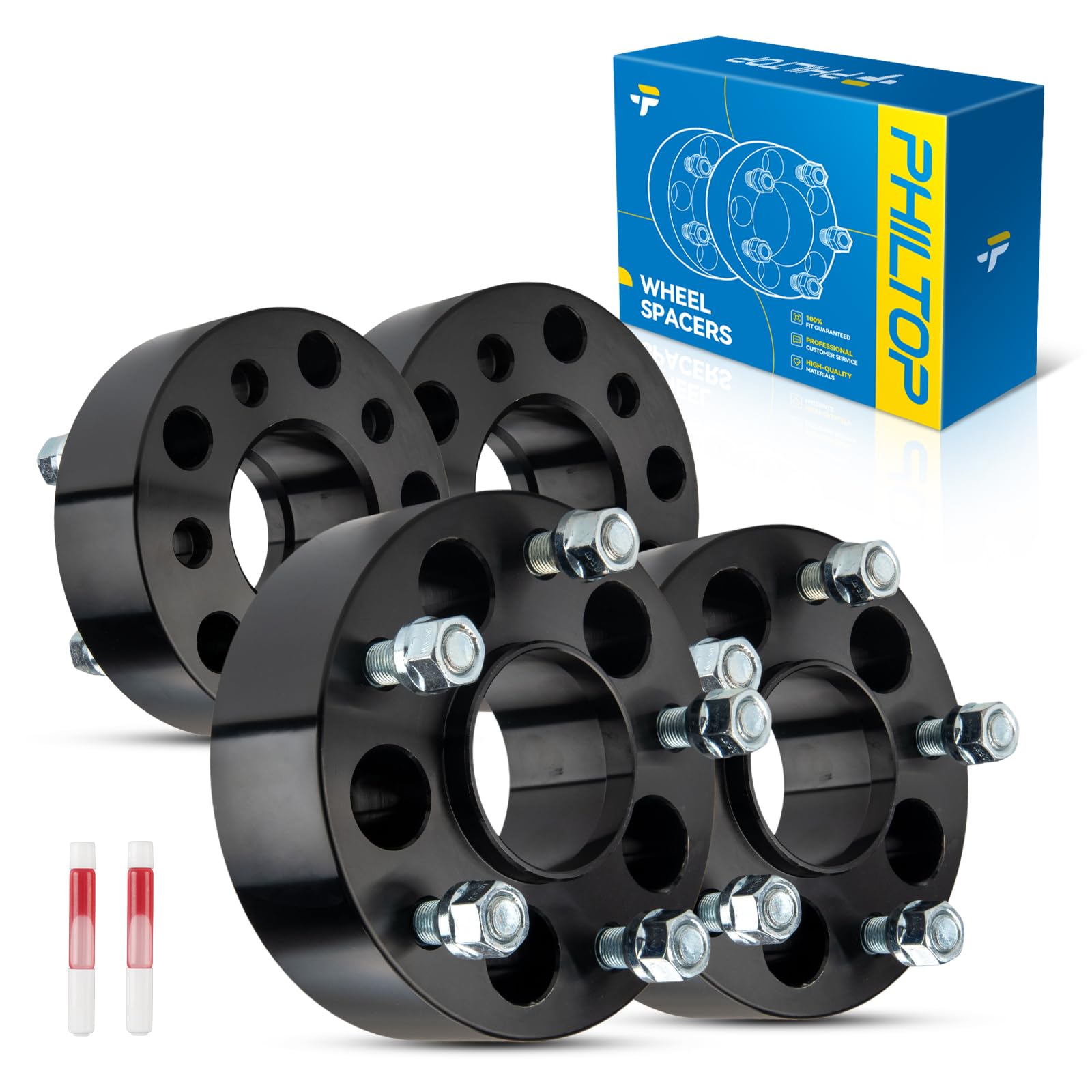PHILTOP 2 Inch Hub-Centric Wheel Adapters