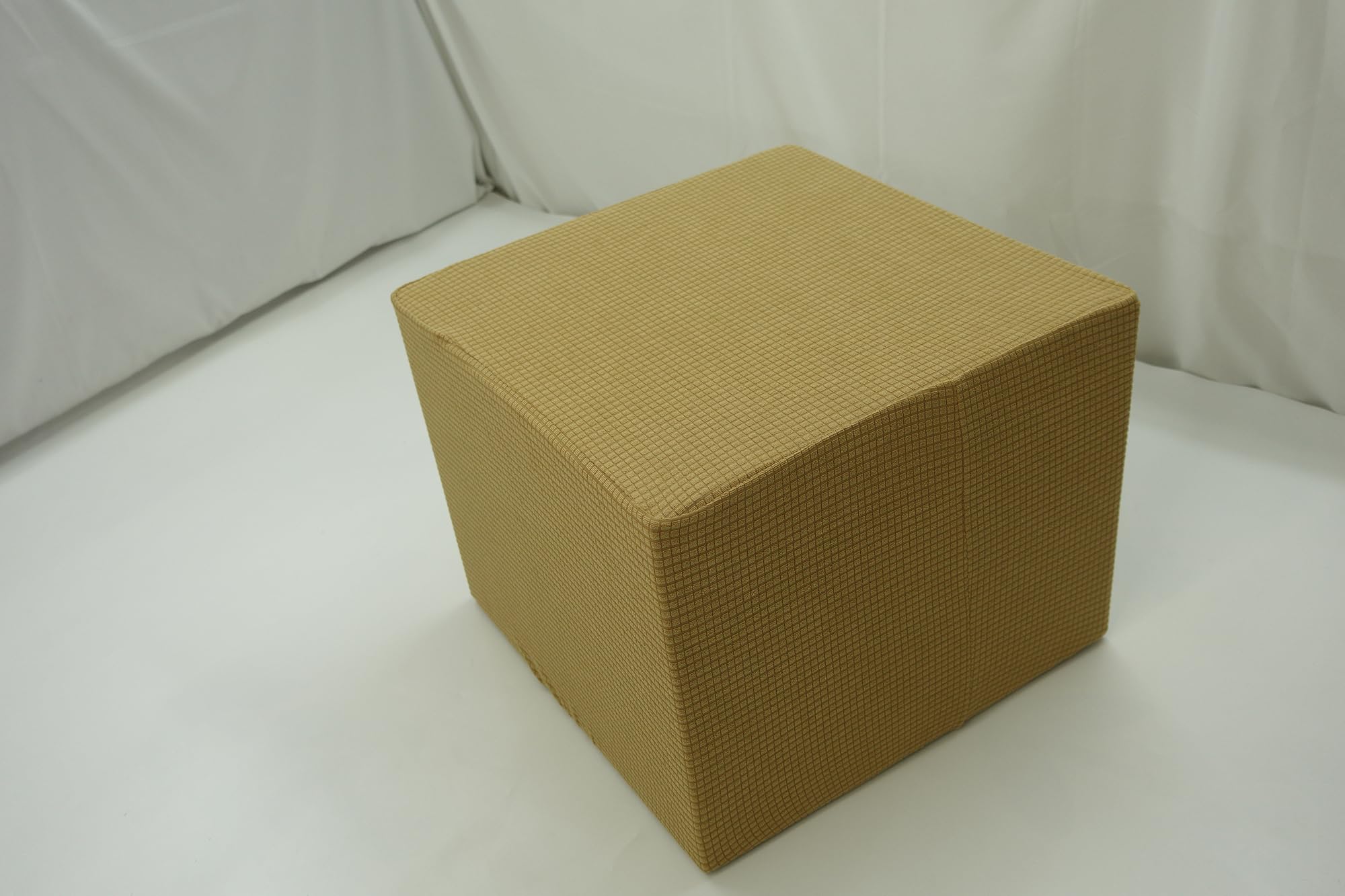 Hockerbezug Quadratisch, Schonbezug für Hocker Bezug, Ottomane überzug, 40x40 45x45cm