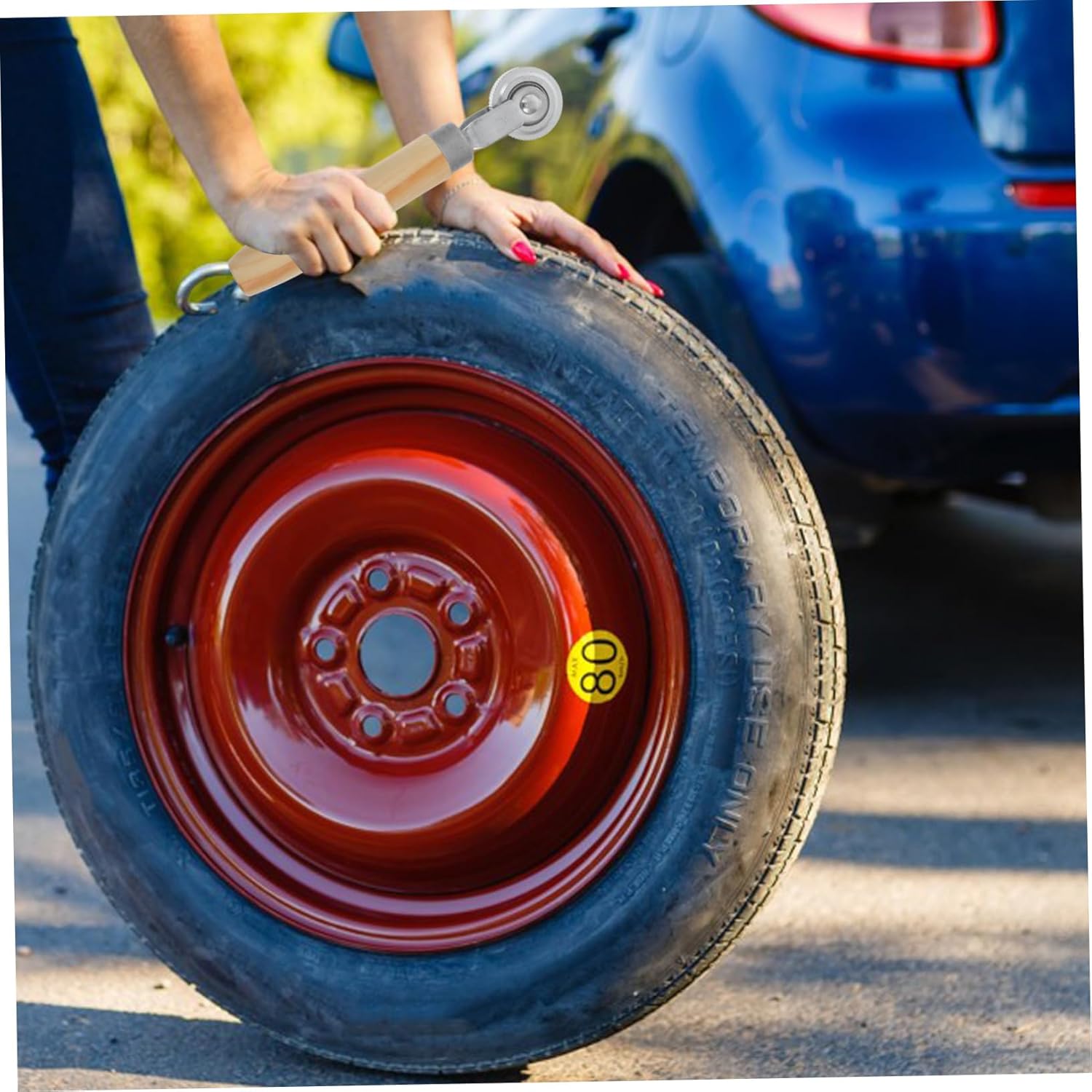 10pcs Tire Patch Roller Tool for Tire Repair Easy Use Hand Tools for Patch Application and Air Removal for Motorcycle and ATV Repairs