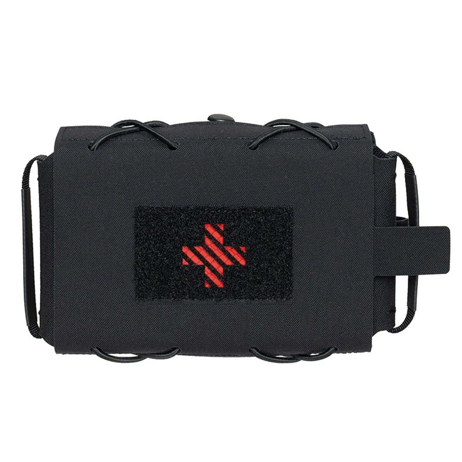 Pochette Tactique IFAK avec Poignée, Système Molle à Détachement Rapide, Trousse de Premiers Secours d'urgence en Nylon 500D pour la Randonnée