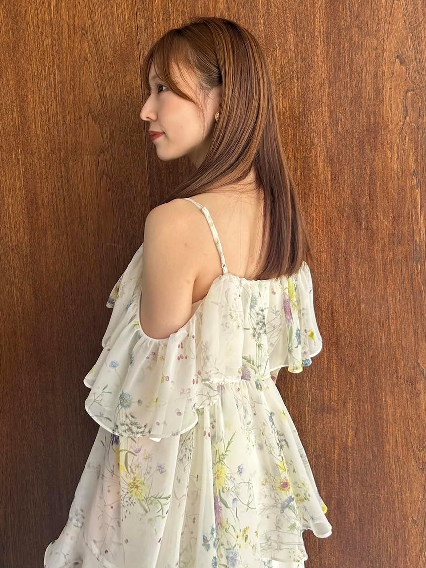 Amazon.co.jp: [スナイデル] オフショルフリルワンピ SWFO255031