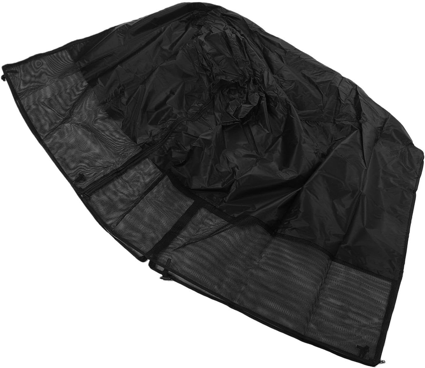 Cryfokt Breathable Dog Crate Cover, 42in Lightweight Oxford Mesh Kennel Protection with Hook Loop Fastener, for Single Two Three Door Wire Crates (42 Inch)