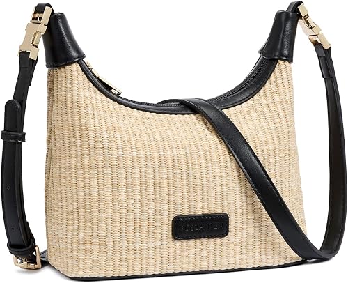 BOSTANTEN Straw Crossbody Bag (B0FDWTJYPX)