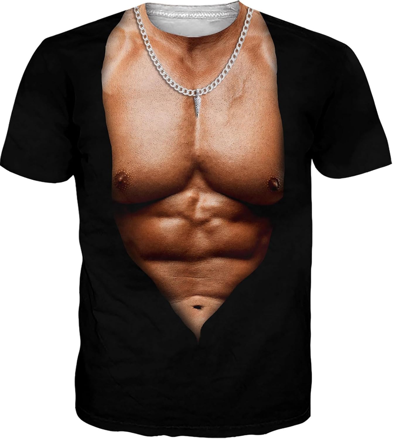 RAISEVERN Unisex Summer T-Shirts Crewneck Cool Short Sleeve Funny Graphic Print Top Casual Tees