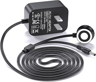 VHBW Replacement for Shark Vacmop Charger - 13.3V Versatile Dual Connector Compatible with Shark VM252 VM252C QM250 VM200 VM200C VC200 UM205 VC205 Hard Floor Vacuum Mop