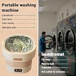 Mini Portable Washing Machine, 12L Upgraded Large Capacity Foldable Washer 3 Cleaning Modes Suitable of Underwear Small Clothes for Hotel Home Campain
