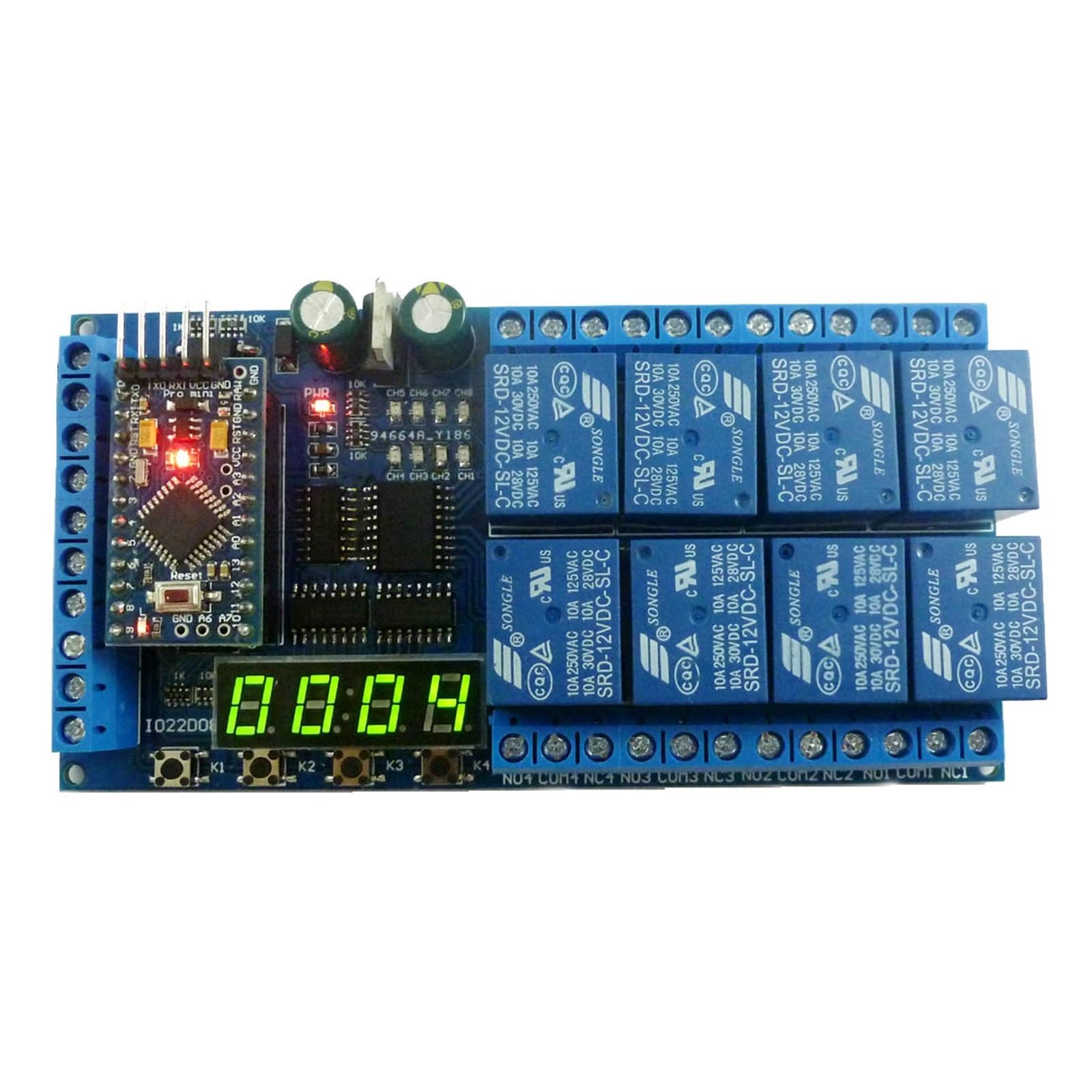 Module de Protection de Relais 12V avec minuterie de retard pour commutation multifonction
