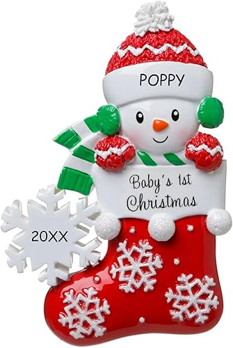 Miniatura 4 de Adorno de Navidad personalizado para bebé (Chupete azul) Chupete azul,Bebé Decorando Un Árbol - Azul,Ciervo bebé en bota,Bebé abrazando un bastón de