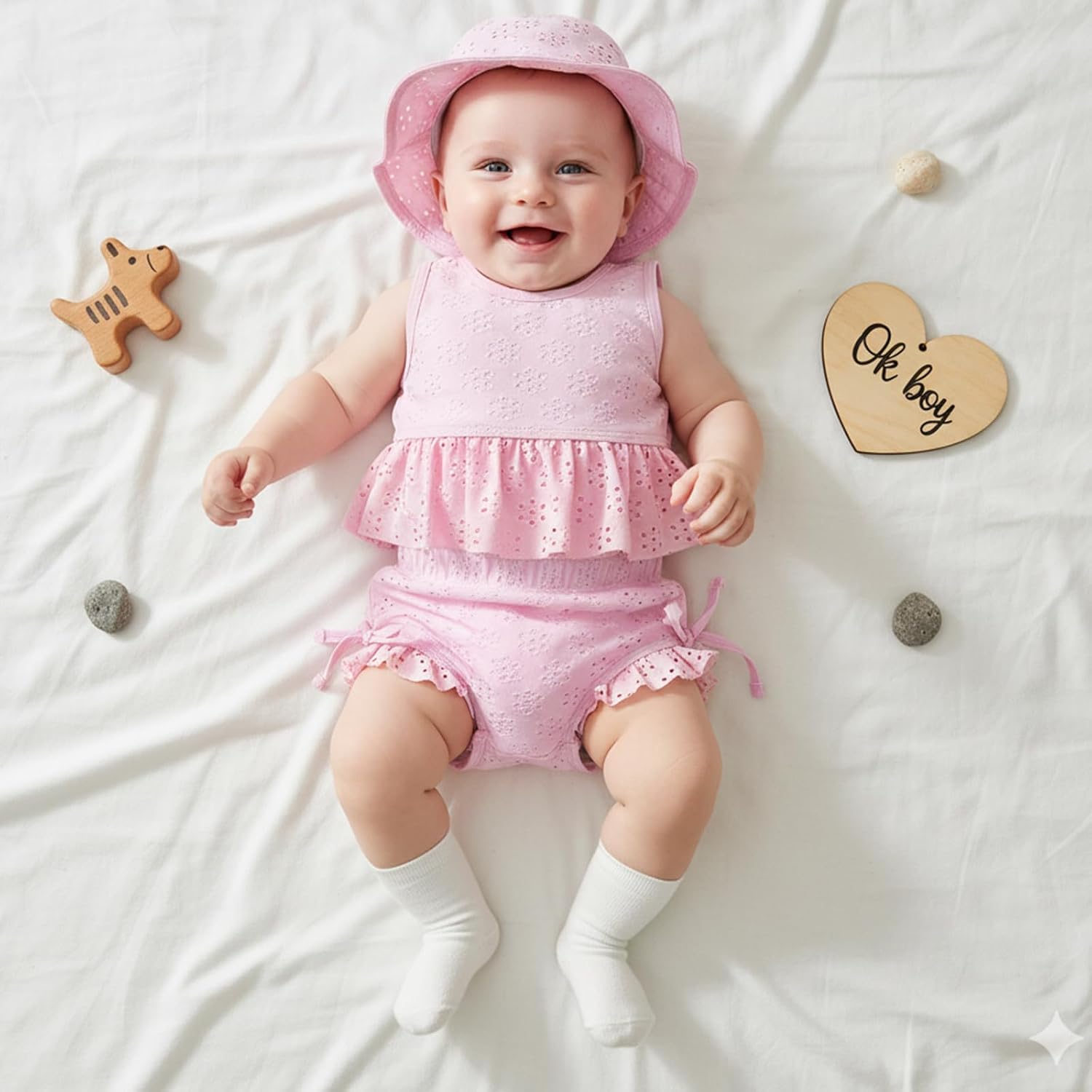 Yccutest Summer Swim Suit Baby Girl Purple White Pink Swimsuit Toddler Girl Solid Bathing Suit Infant Two Piece Bikini Set
