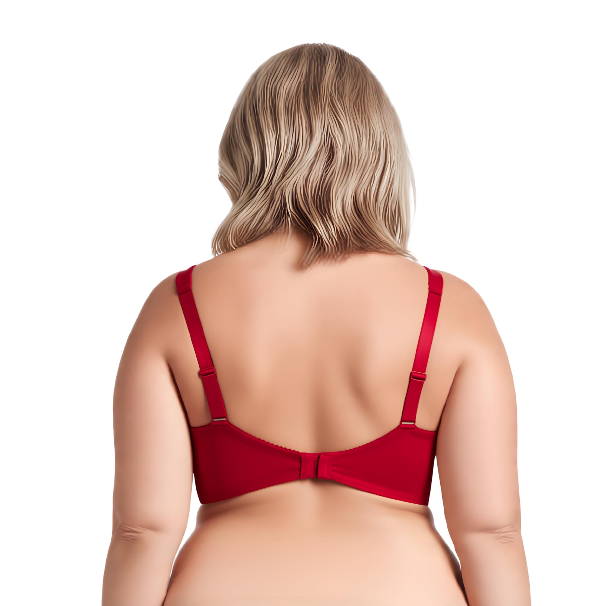 Curve Muse Leggermente Imbottito Ferretto Reggiseno con Spallacci Imbottiti | Imbottito, Elasticizzato, Nylon, Elastan, Spalline Imbottite