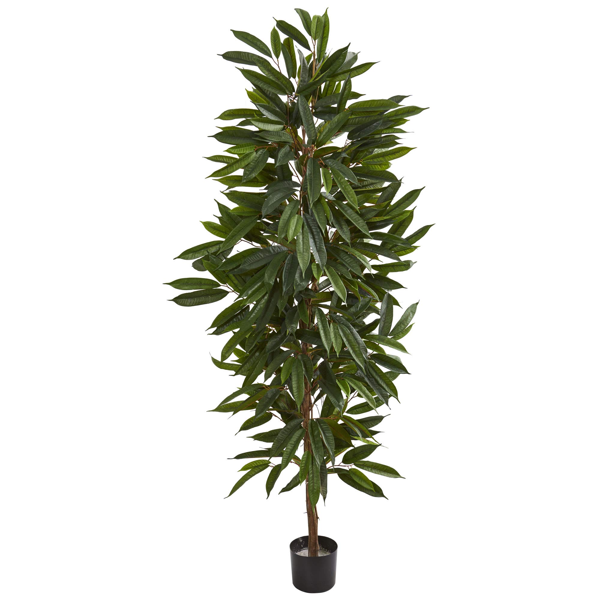 Nearly Natural 6.5ft. Mango Artificial Tree