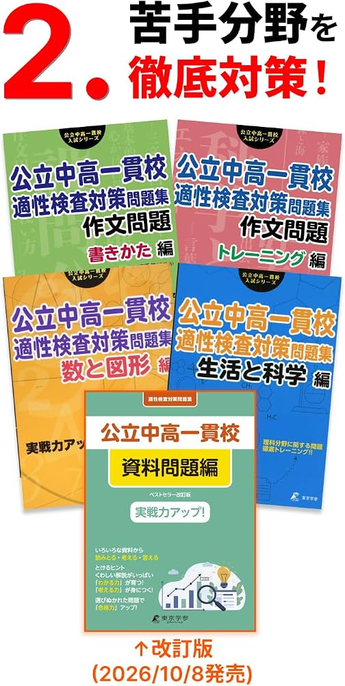 公立中高一貫校 適性検査対策問題集 作文問題 書きかた編 [ 小学生
