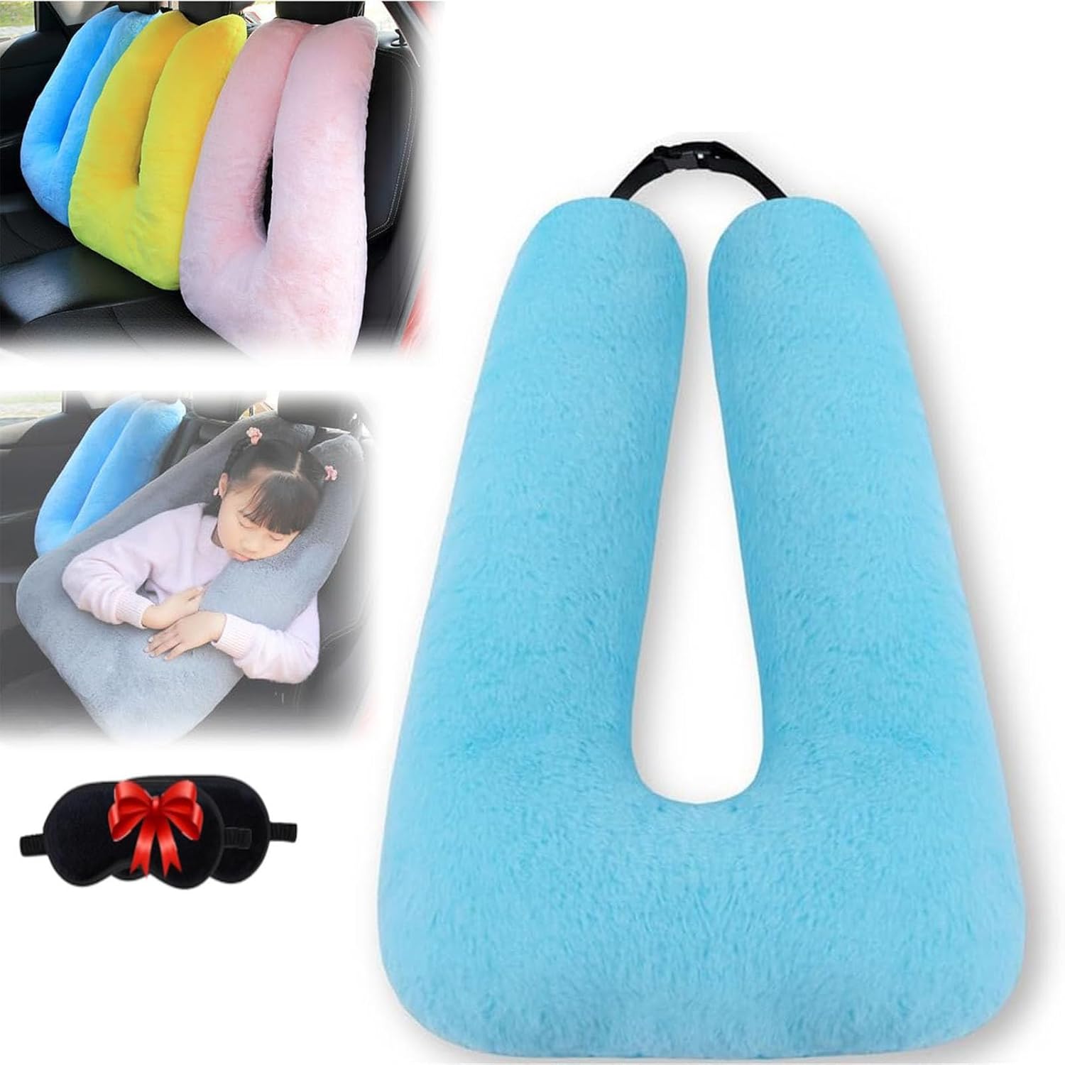 Traveling Car Pillow for Kids, Car Traveling Pillow for