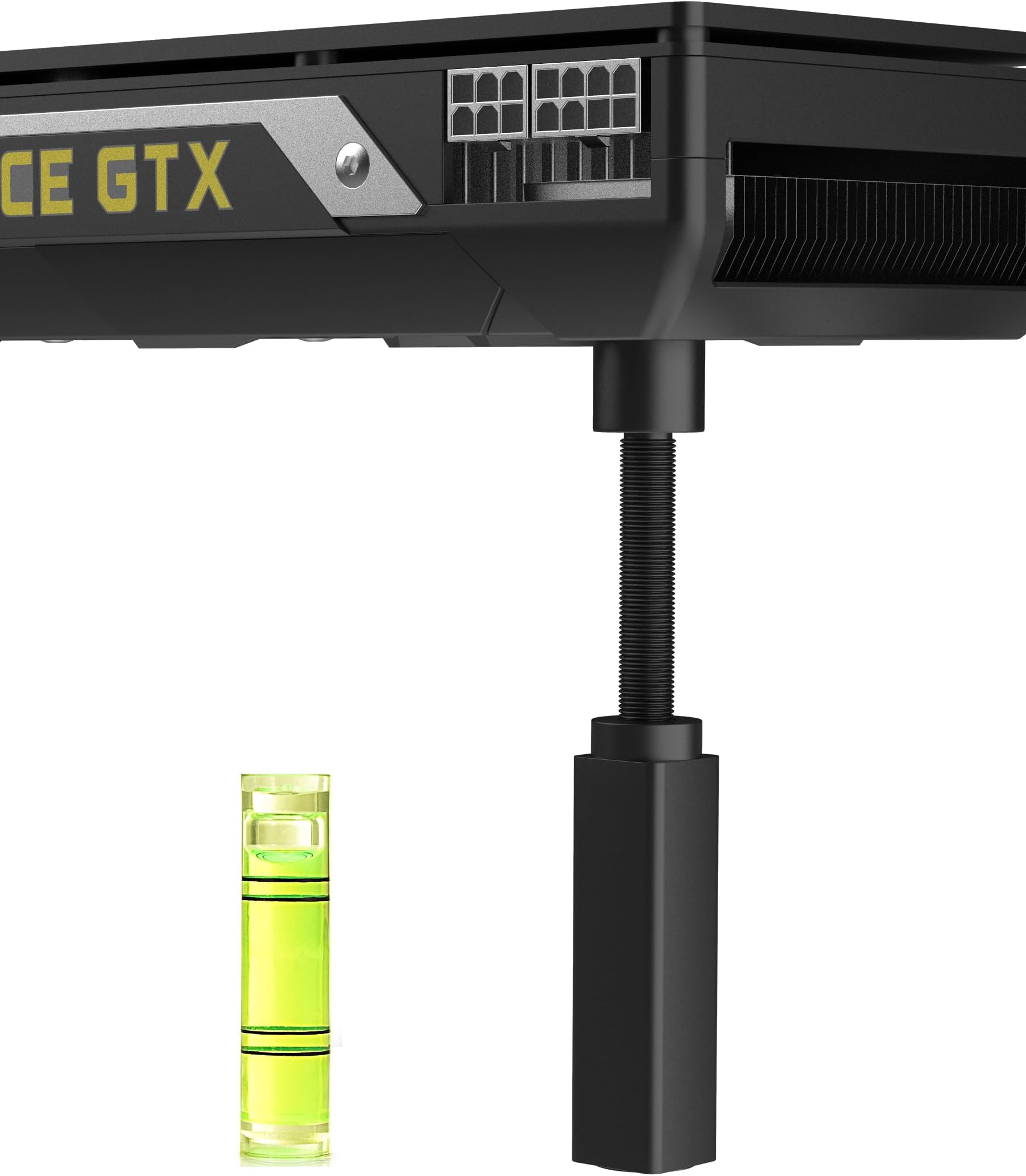GPU Support Bracket, Gpu Anti Sag Bracket, Graphics Card GPU Support, Video Card Sag Holder with Magnetic Base and Anti-Slip Pad, L(74mm-120mm)